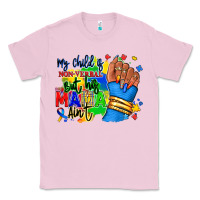 Bubblegum Pink my child is non verbal but his mama aint afro Classic Tee - RanaPortraitStore