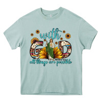 Arona with god all things are possible matthew 19 26 Heavy Core Tee - JahusDesignShop