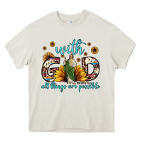 With God All Things Are Possible Matthew 19 26 Heavy Core Tee | Teevron