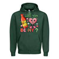 Will You Be My Zipper Hoodie | Teevron