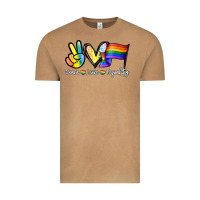 Vintage Camel Peace love equality Vintage Tee - NancyCooperArtShop