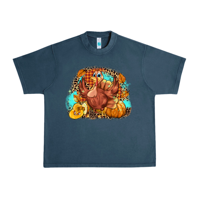 Turkey Pumpkins Urban Heavy Tee by NancyCooperArtShop | Teevron