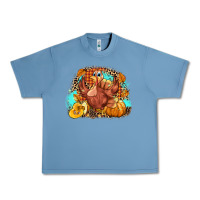 Pebble Blue Turkey pumpkins Urban Heavy Tee - NancyCooperArtShop