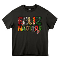 Asphalt feliz navidad Heavy Core Tee - MaliasSmallBusiness