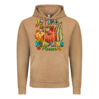 Vintage Camel Autumn leaves pumpkins please Vintage Hoodie - NancyCooperArtShop