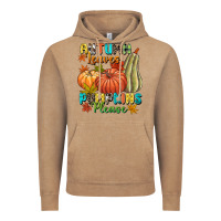 Vintage Coffee Autumn leaves pumpkins please Vintage Hoodie - NancyCooperArtShop
