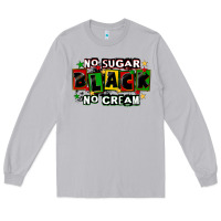 Moon Dust no sugar no cream black Long Sleeve Tee - CowGirlArtShop