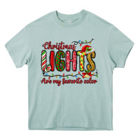 Arona christmas lights are my favorite color Heavy Core Tee - MaliasSmallBusiness