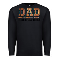 Black Dad Fixer Of All Things Premium Sweatshirt - LillyAllenDesigns