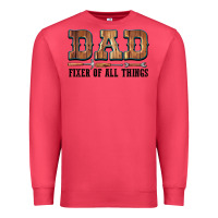 Cardinal Dad Fixer Of All Things Premium Sweatshirt - LillyAllenDesigns