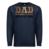 Navy Dad Fixer Of All Things Premium Sweatshirt - LillyAllenDesigns