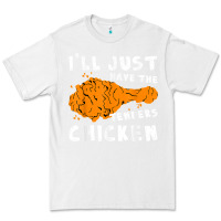 White i'll just have the tenders chicken fried chicken t shirt Premium Tee - tuanDangUi
