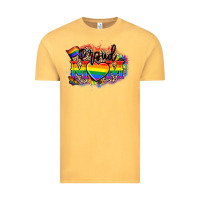 Vintage Mustard Proud Mom leopard Vintage Tee - NancyCooperArtShop