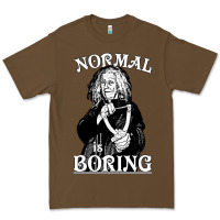 Cacao Limited Edition Grandma Addams (Frump)- Normal Is Boring Premium Tee - tuanDangUi
