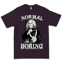 Plum Limited Edition Grandma Addams (Frump)- Normal Is Boring Premium Tee - tuanDangUi