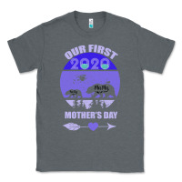 Charcoal Heather Our First Baby Mama Mother s Day Classic Tee - Bettercallsaul