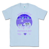 Dusty Blue Our First Baby Mama Mother s Day Classic Tee - Bettercallsaul