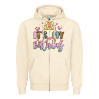 Sandshell its my birthday la Zipper Hoodie - LillyAllenDesigns