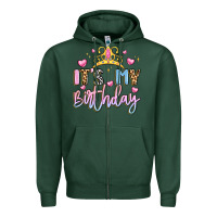Sports Green its my birthday la Zipper Hoodie - LillyAllenDesigns