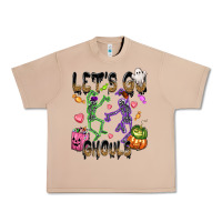 Burro Let's go ghouls Urban Heavy Tee - NancyCooperArtShop