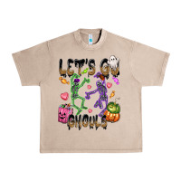French Oak Let's go ghouls Urban Heavy Tee - NancyCooperArtShop