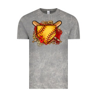 Cloud Rock softball home plate Vintage Tee - Jasminsmagicworld