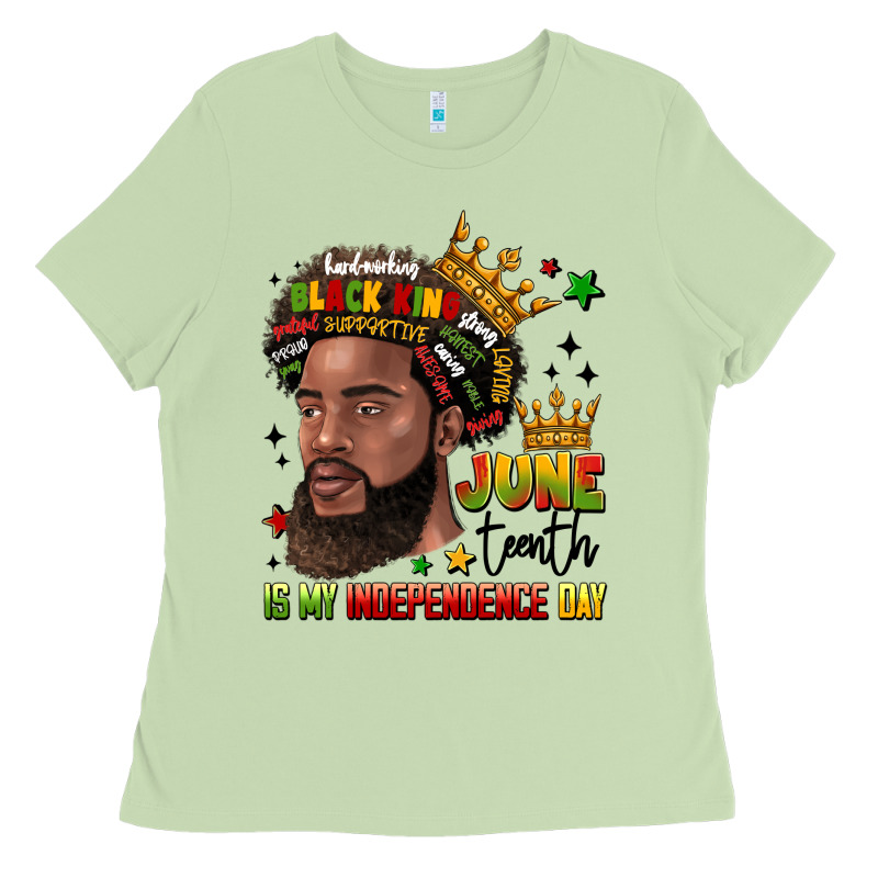 Juneteenth Is My Independence Day Ladies Tee by LillyAllenDesigns | Teevron