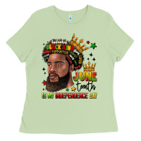 Matcha juneteenth is my independence day Ladies Tee - LillyAllenDesigns