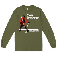Army Green eddie cochran c mon everybody album cover Long Sleeve Tee - tuanDangUi