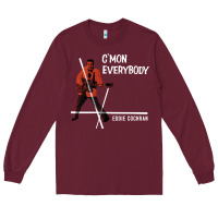 Eddie Cochran C Mon Everybody Album Cover Long Sleeve Tee | Teevron