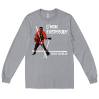 Heather Grey eddie cochran c mon everybody album cover Long Sleeve Tee - tuanDangUi