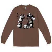 Chestnut monokuma 1 Long Sleeve Tee - tuanDangUi