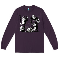 Plum monokuma 1 Long Sleeve Tee - tuanDangUi