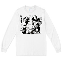 White monokuma 1 Long Sleeve Tee - tuanDangUi