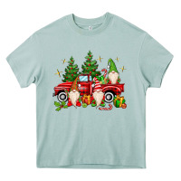 Arona christmas gnomes truck Heavy Core Tee - MaliasSmallBusiness