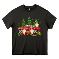 Asphalt christmas gnomes truck Heavy Core Tee - MaliasSmallBusiness