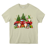 Mossy christmas gnomes truck Heavy Core Tee - MaliasSmallBusiness