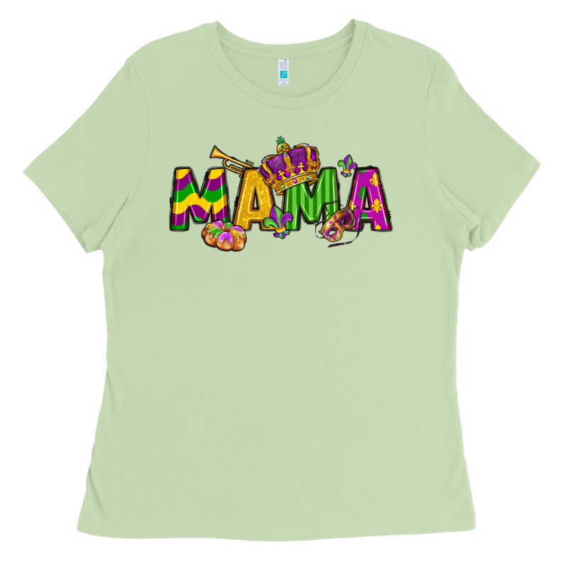 Mama Mardi Gras Ladies Tee by LillyAllenDesigns | Teevron
