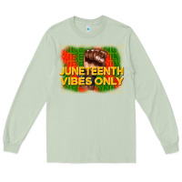 Matcha juneteenth vibes only Long Sleeve Tee - CowGirlArtShop