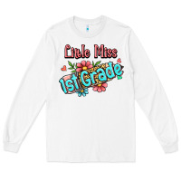 White little miss first grade Long Sleeve Tee - Jasminsmagicworld