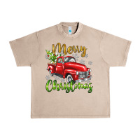 French Oak Merry Christmas truck Urban Heavy Tee - texasbilliewilder