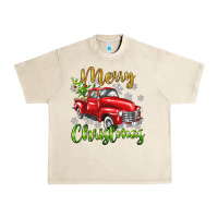 Sandshell Merry Christmas truck Urban Heavy Tee - texasbilliewilder