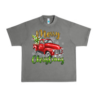 Tornado Merry Christmas truck Urban Heavy Tee - texasbilliewilder
