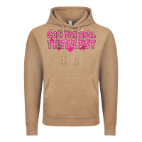 Vintage Coffee breast cancer occupational therapist Vintage Hoodie - texasbilliewilder