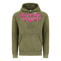 Vintage Olive breast cancer occupational therapist Vintage Hoodie - texasbilliewilder
