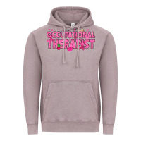 Vintage Zinc breast cancer occupational therapist Vintage Hoodie - texasbilliewilder