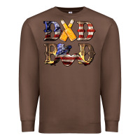 Chestnut American Dad Bod Premium Sweatshirt - LillyAllenDesigns
