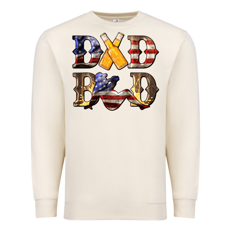 American Dad Bod Premium Sweatshirt by LillyAllenDesigns | Teevron