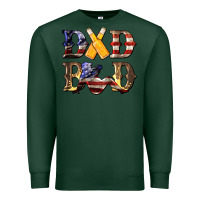 Sports Green American Dad Bod Premium Sweatshirt - LillyAllenDesigns