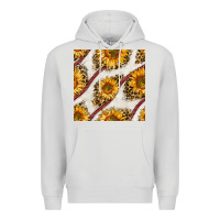 Dove Grey baseball sunflowers and leopard seamless pattern Premium Hoodie - BundleAndBundleShop